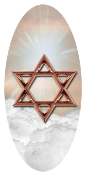 Star of David Bronze-Copper